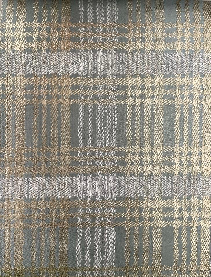 Sea Mist Gold Plaid