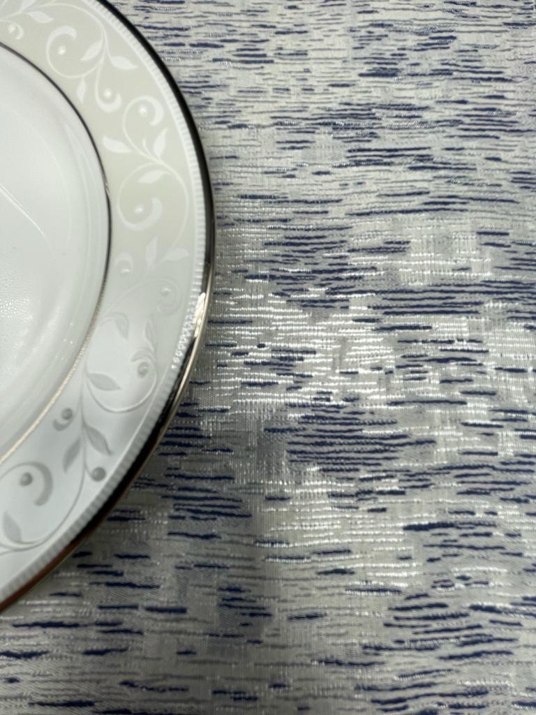 Silver Navy Stripe